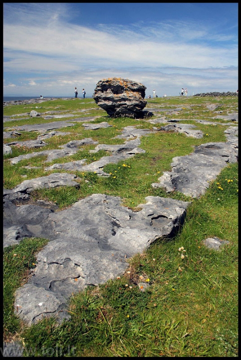 irl04 The Burren - uolėtas regionas Vakarų Airijoje, Clare grafystėje