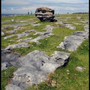 The Burren - uolėtas regionas Vakarų Airijoje, Clare grafystėje