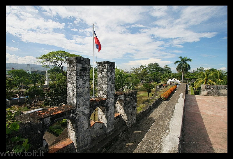 filipinai24 Cebu. Pirmoji europiečių tvirtovė naujai atrastoje žemėje - Fort San Pedro