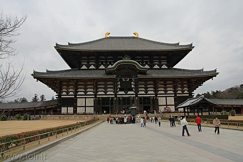 japonija031 Nara. Todaidži šventykla - svarbus šintoizmo centras ir didžiausias pasaulyje medinis statinys