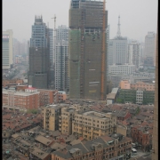 Kinija. Šanchajaus lūšnynų kvartalus keičia nauji daugiaaukščiai