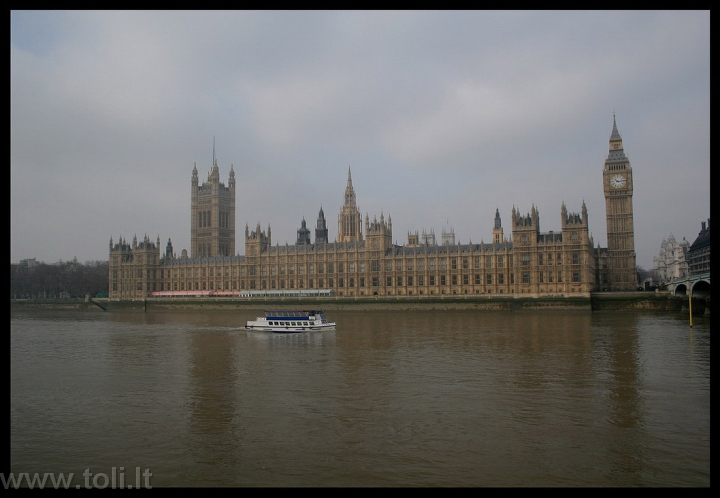 London32 Parlamento rūmai su Big Benu