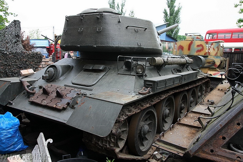 automuziejus24 Dar vienas „T-34-85“, tik jau lenkų armijos